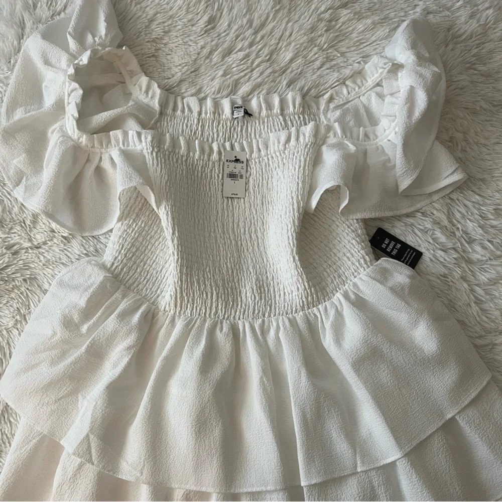 Express white mid dress - Picture 5 of 12